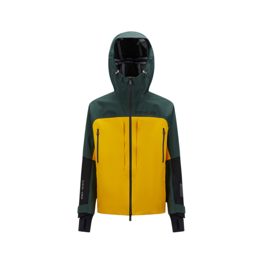 몽클레르 브리즌 스키 자켓 옐로우 그린 - 23FW