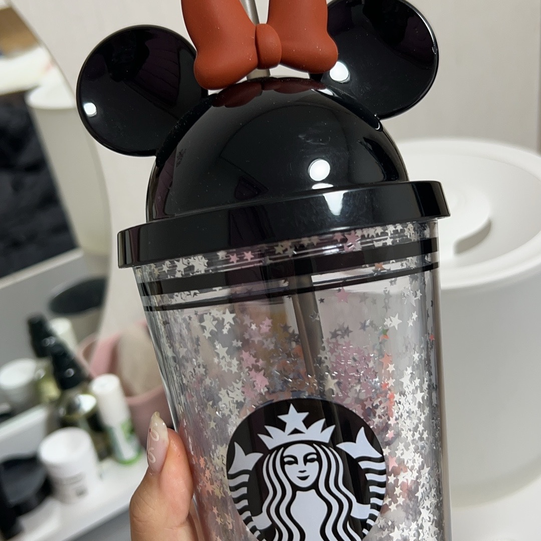 Starbucks Autumn Disney Joyful Coldcup 473ml 착용 스타일 - 1