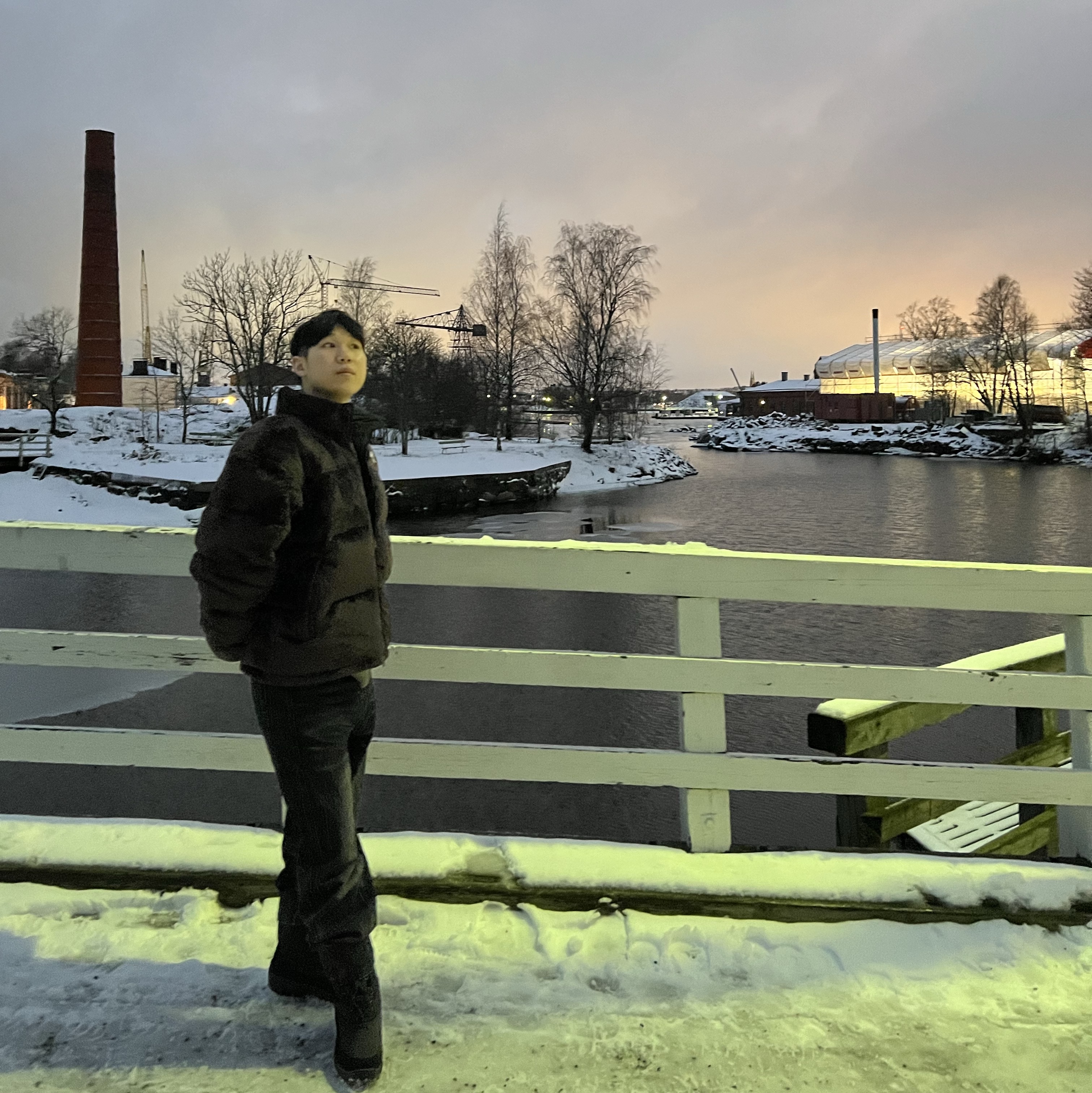 The North Face Versa Velour Nuptse Jacket Coal Brown 착용 스타일 - 3