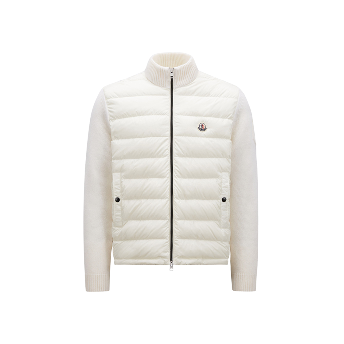 몽클레르 패딩 코튼 집업 가디건 화이트 - 24SS | Moncler | KREAM Moncler Padded Cotton Zip-Up Cardigan White - 24SS