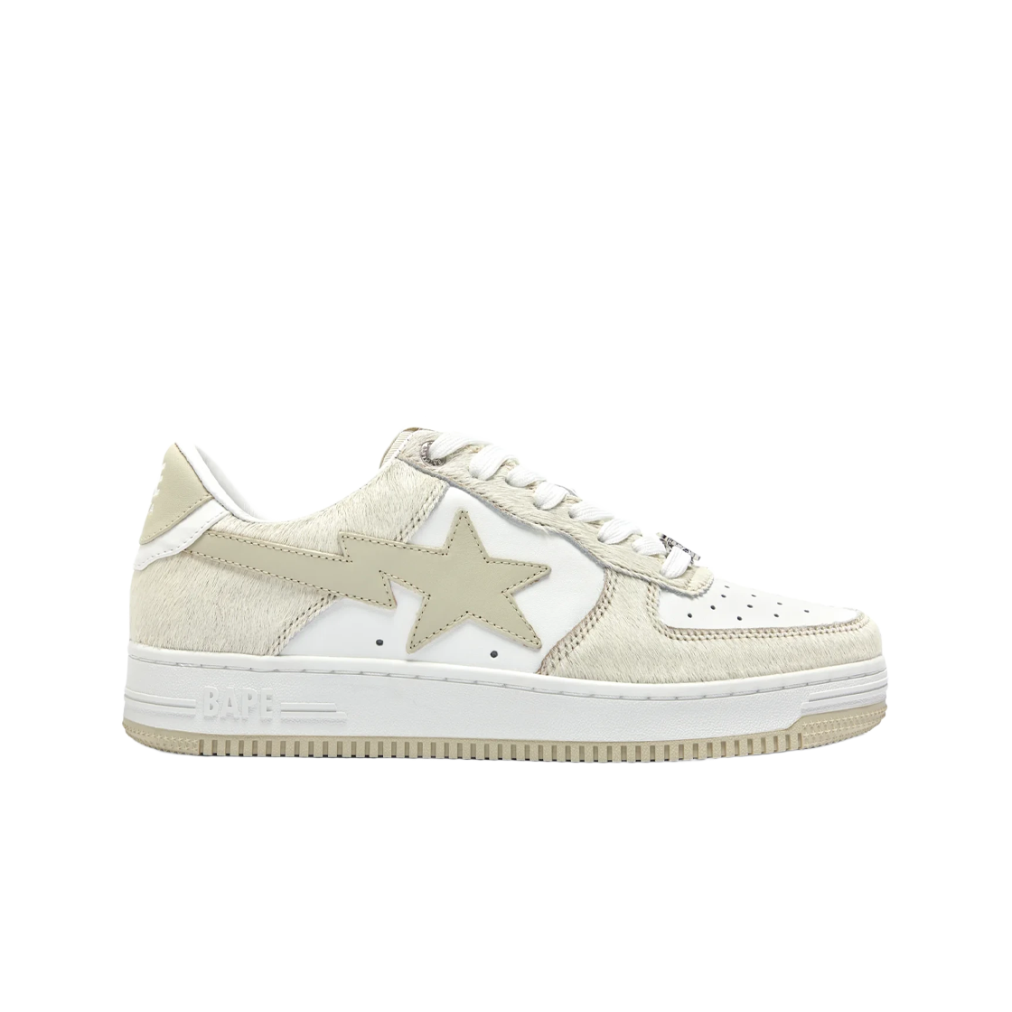 1J80-191-050 Bape Bape Sta #1 Beige White