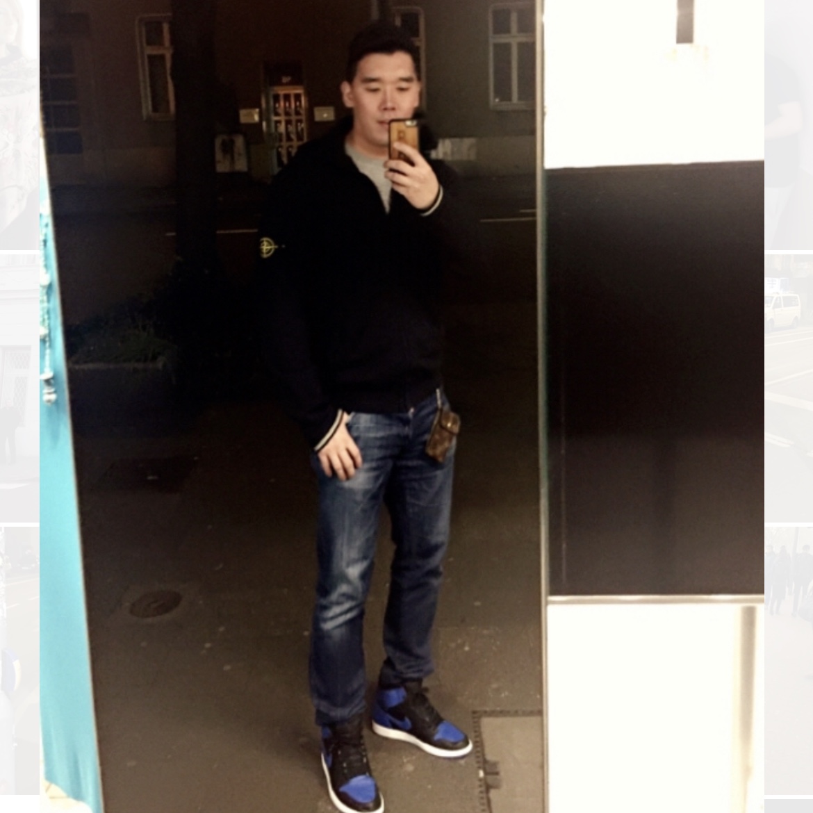 Jordan 1 Retro Black Royal Blue 2013 착용 스타일