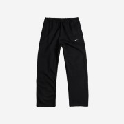 Nike NSW Swoosh Open Hem Fleece Pants Black - Asia