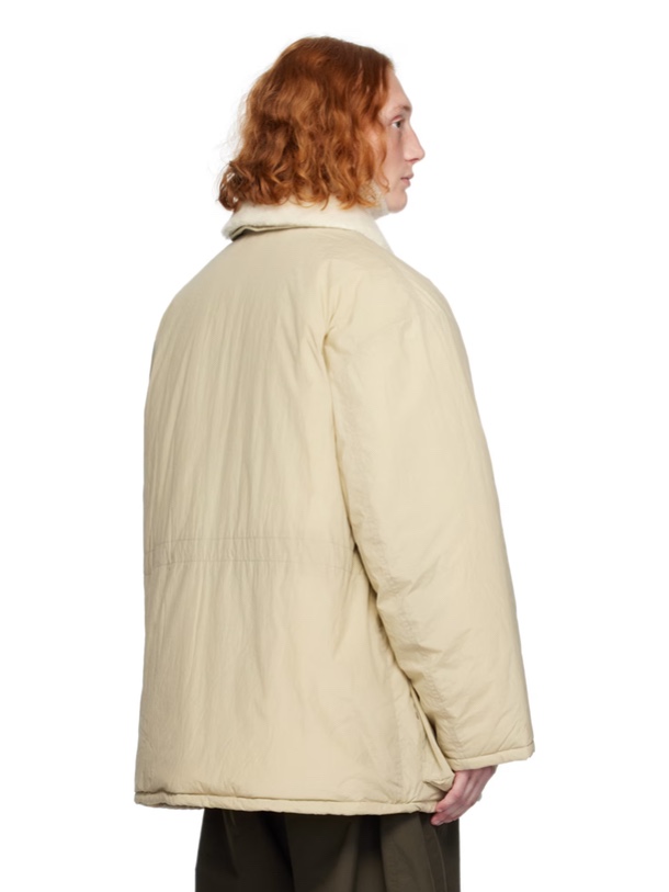 Amomento Padded Safari Jumper Beige 착용 스타일 - 4