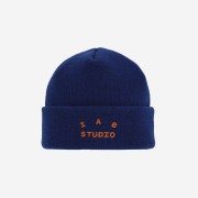 IAB Studio Beanie Blueberry Orange