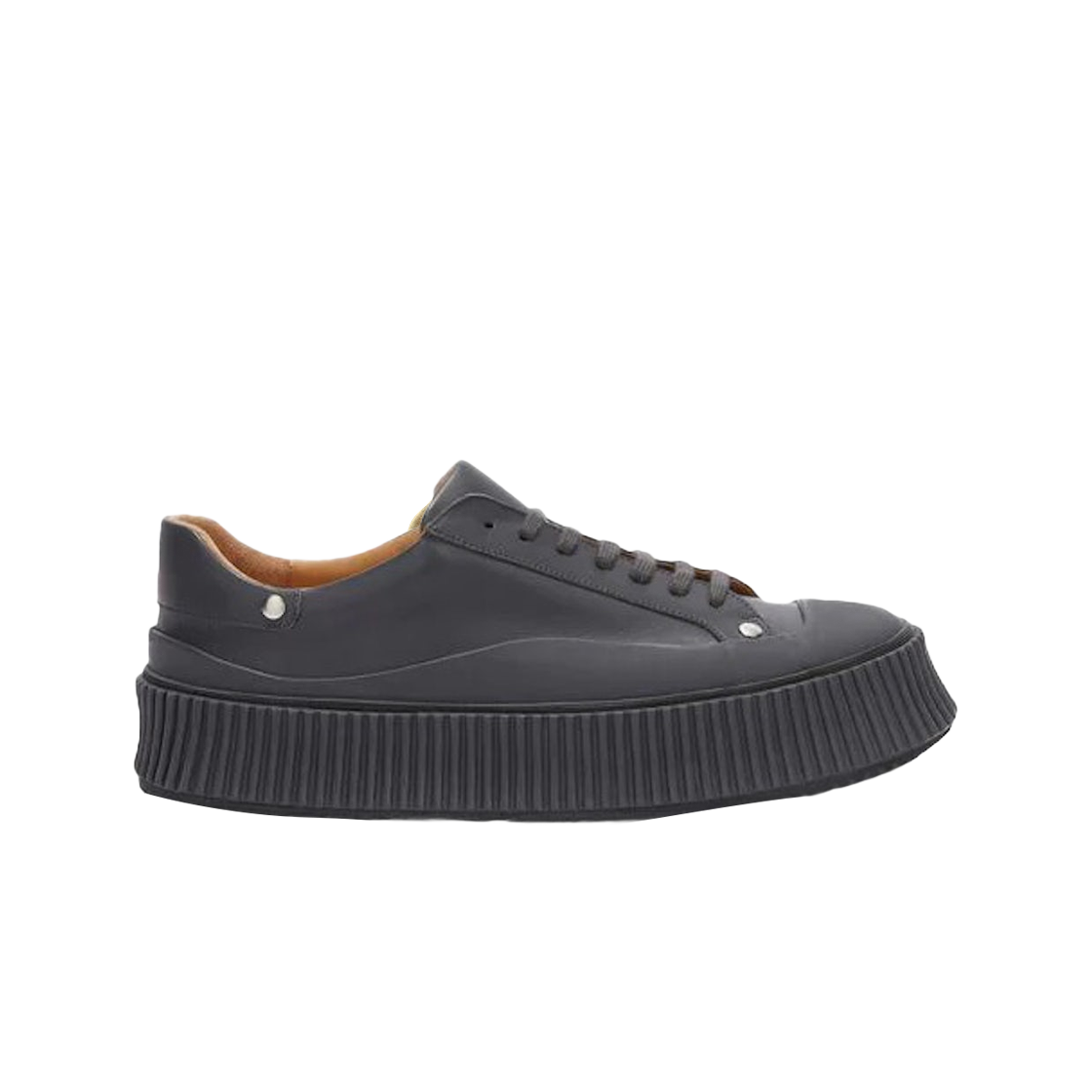 질 샌더 캔버스 드릴 스니커즈 블랙(Jil Sander Canvas Drill Sneakers Black)