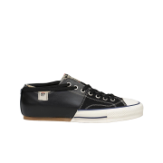 Maison Mihara Yasuhiro x Nigel Cabourn Leather Bowling Sneakers Black