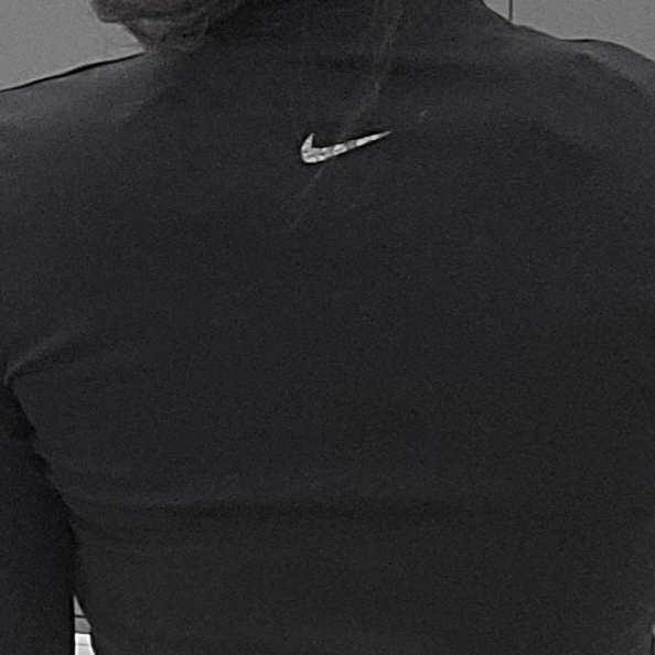 (W) Nike Yoga Dri-Fit Luxe Long Sleeve Crop Top Black - Asia 착용 스타일 - 2