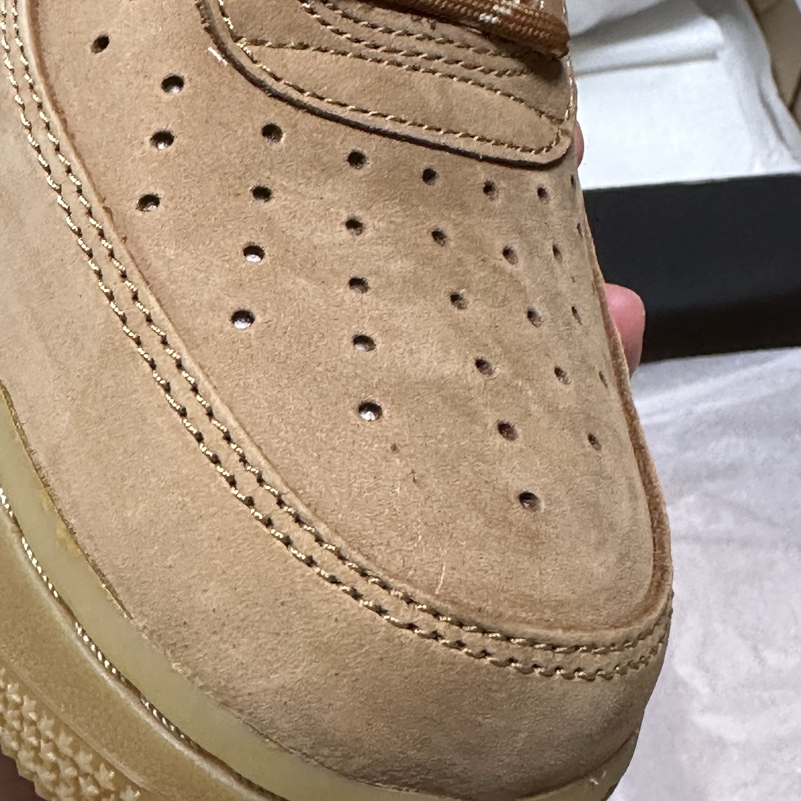 Nike Air Force 1 '07 WB Flax 착용 스타일 - 2