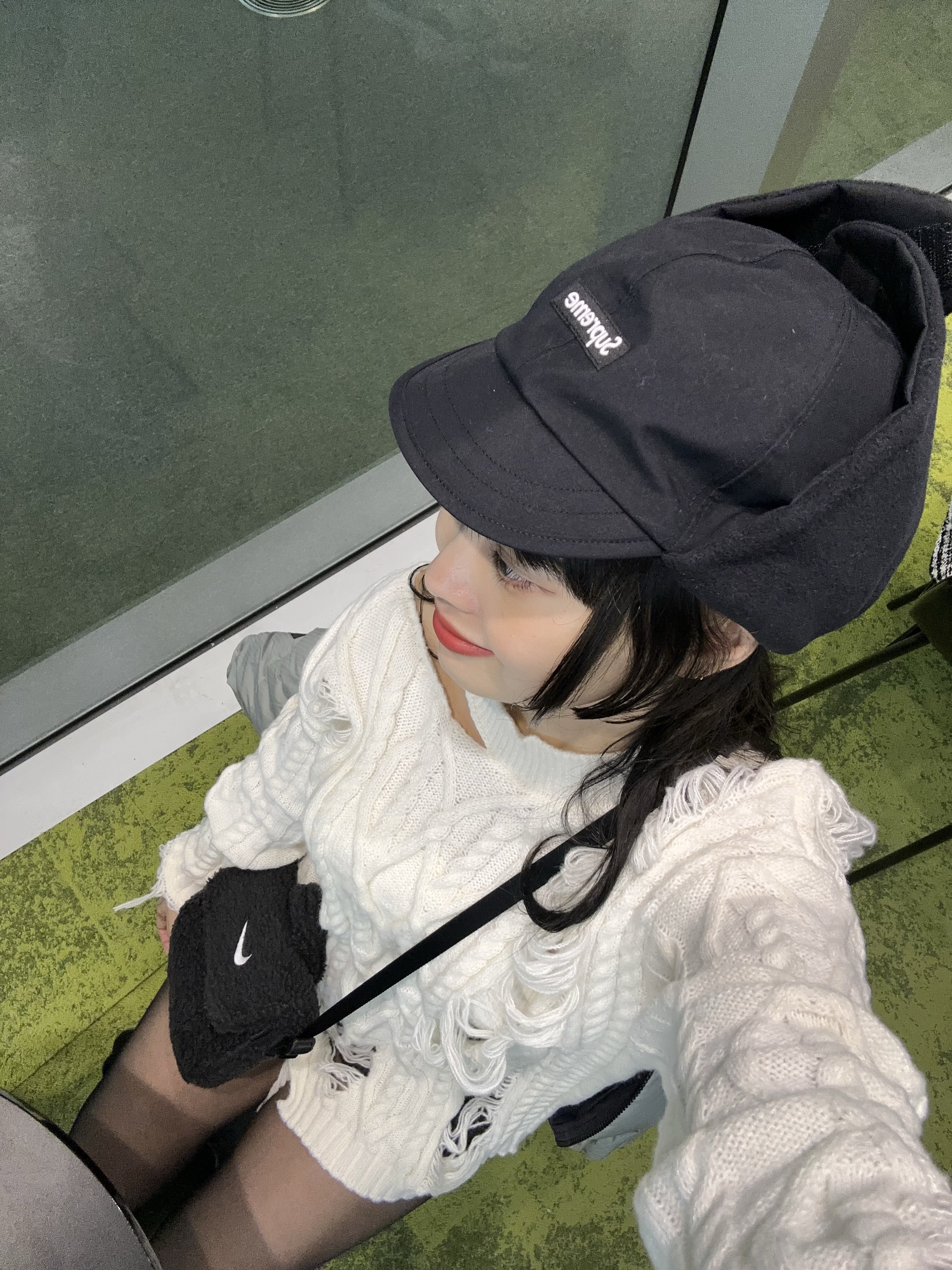 Fila x Thug Club Dragon Boots Black, Supreme Gore-Tex Earflap Cap Black - 23FW 착용 스타일 - 7