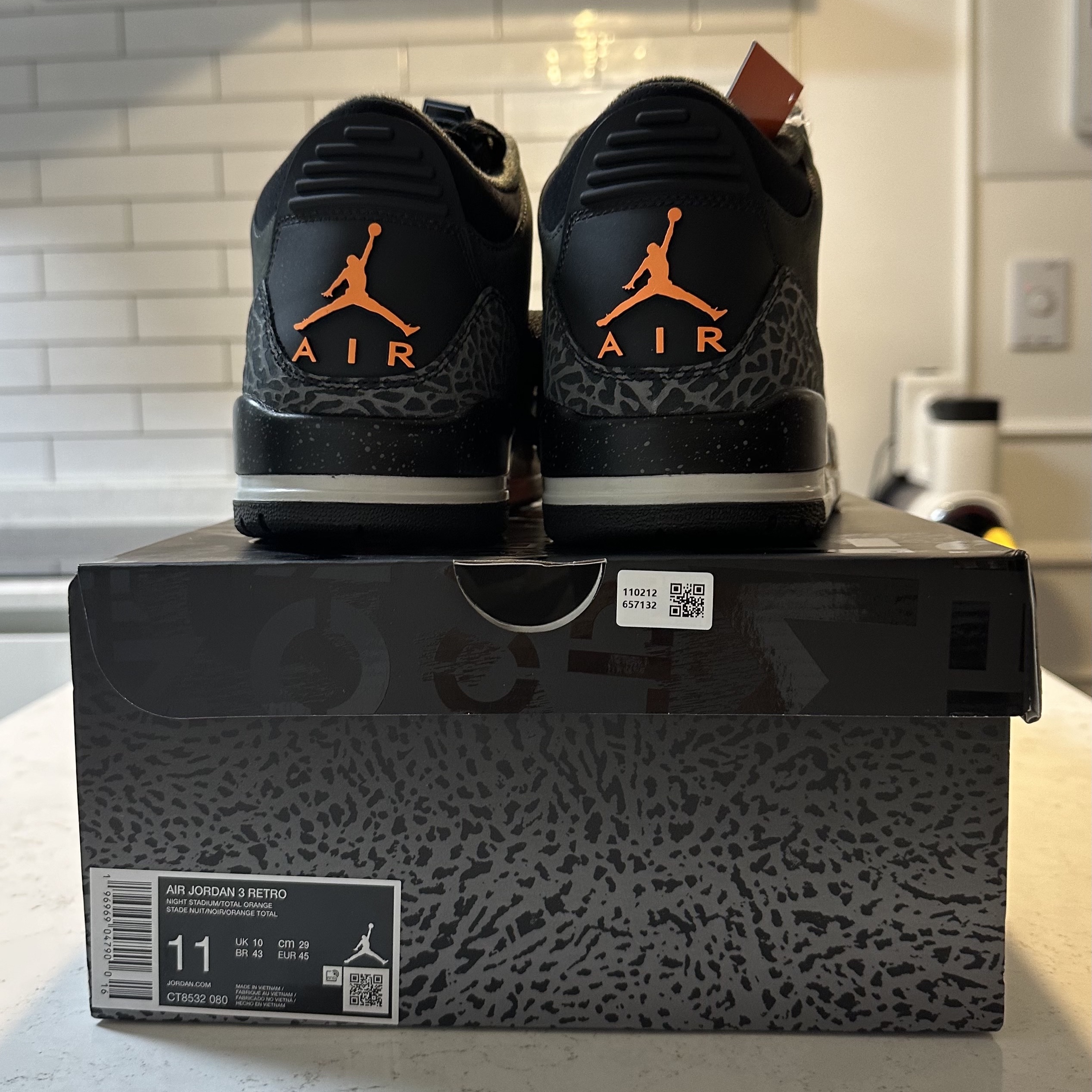 Jordan 3 Retro Fear 착용 스타일 - 3