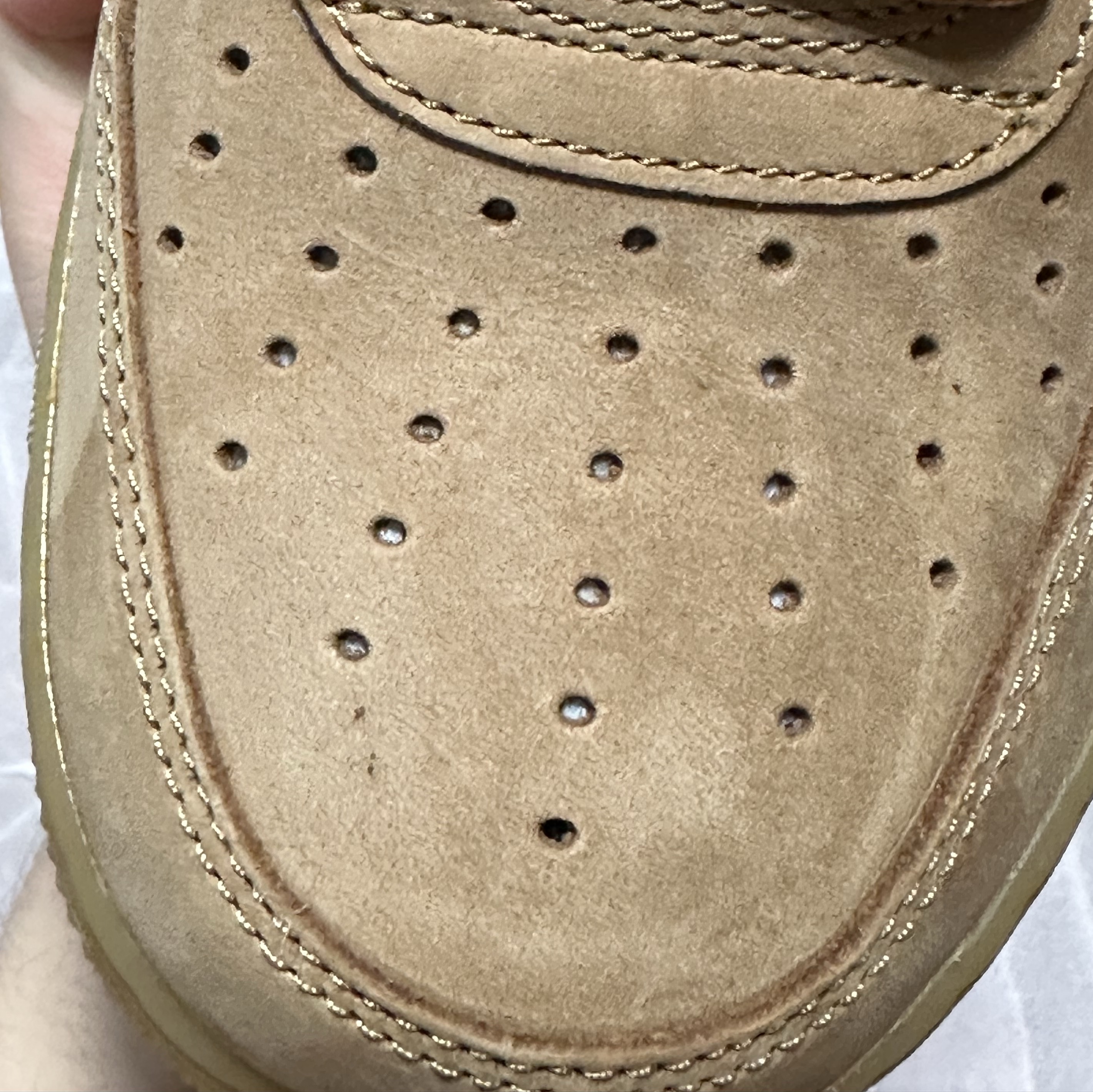 Nike Air Force 1 '07 WB Flax 착용 스타일 - 3