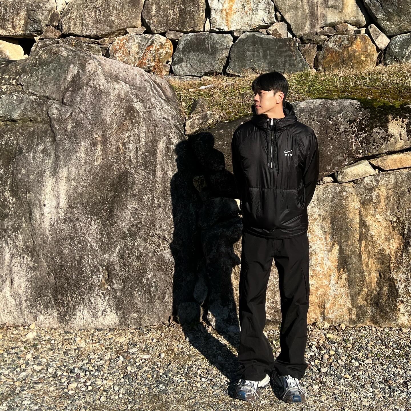 Nike NSW Winterized Anorak Jacket Black - Asia, Balenciaga 3XL Sneakers Worn Out Grey White Blue 착용 스타일 - 2