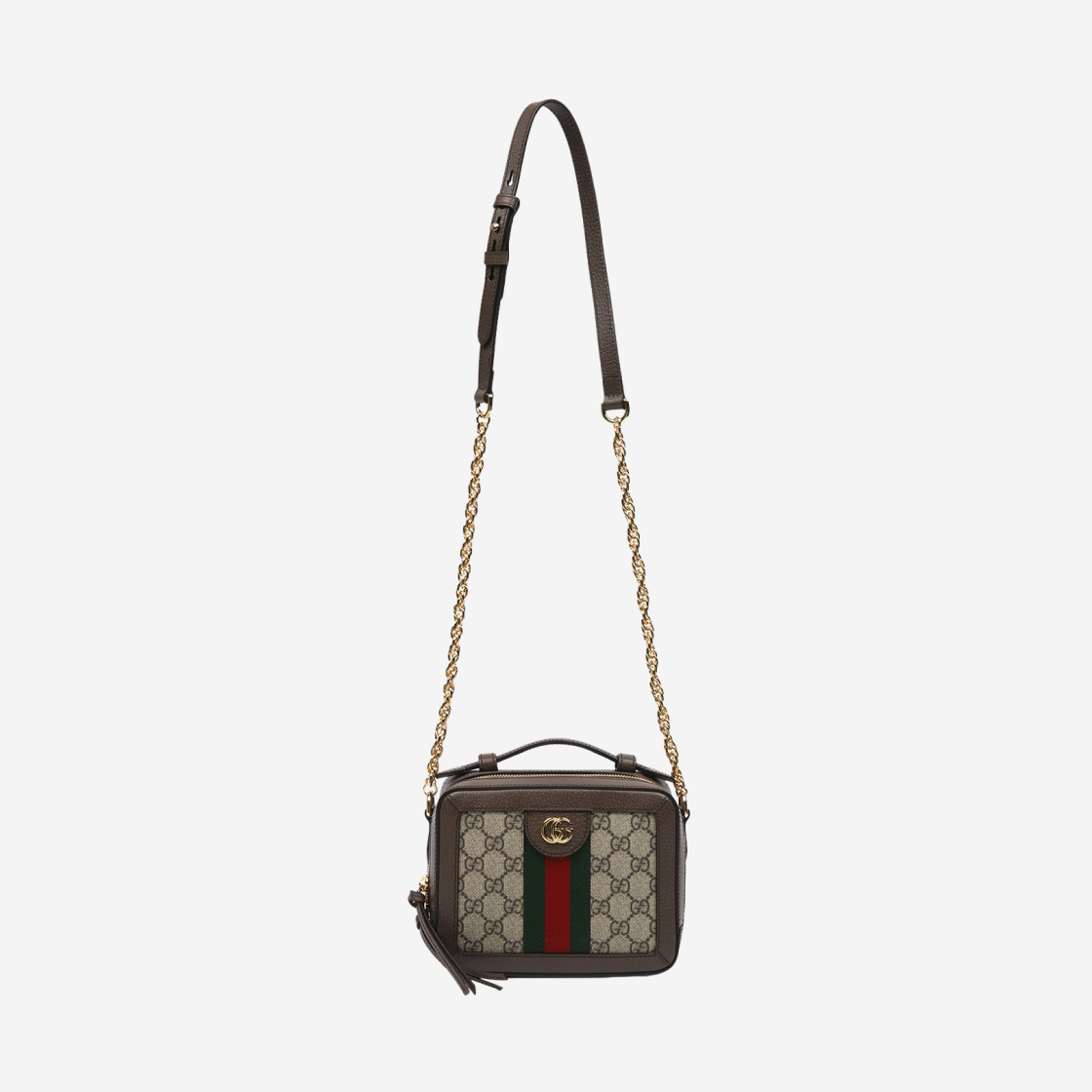 Gucci Ophidia GG Supreme Mini Shoulder Bag Beige Ebony 상세 이미지 5