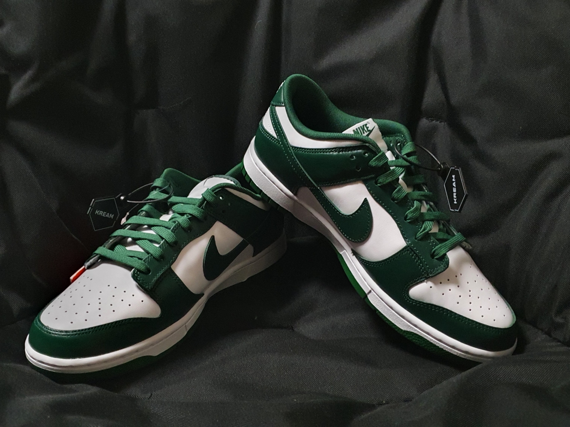 Nike Dunk Low Retro Varsity Green 착용 스타일 - 1