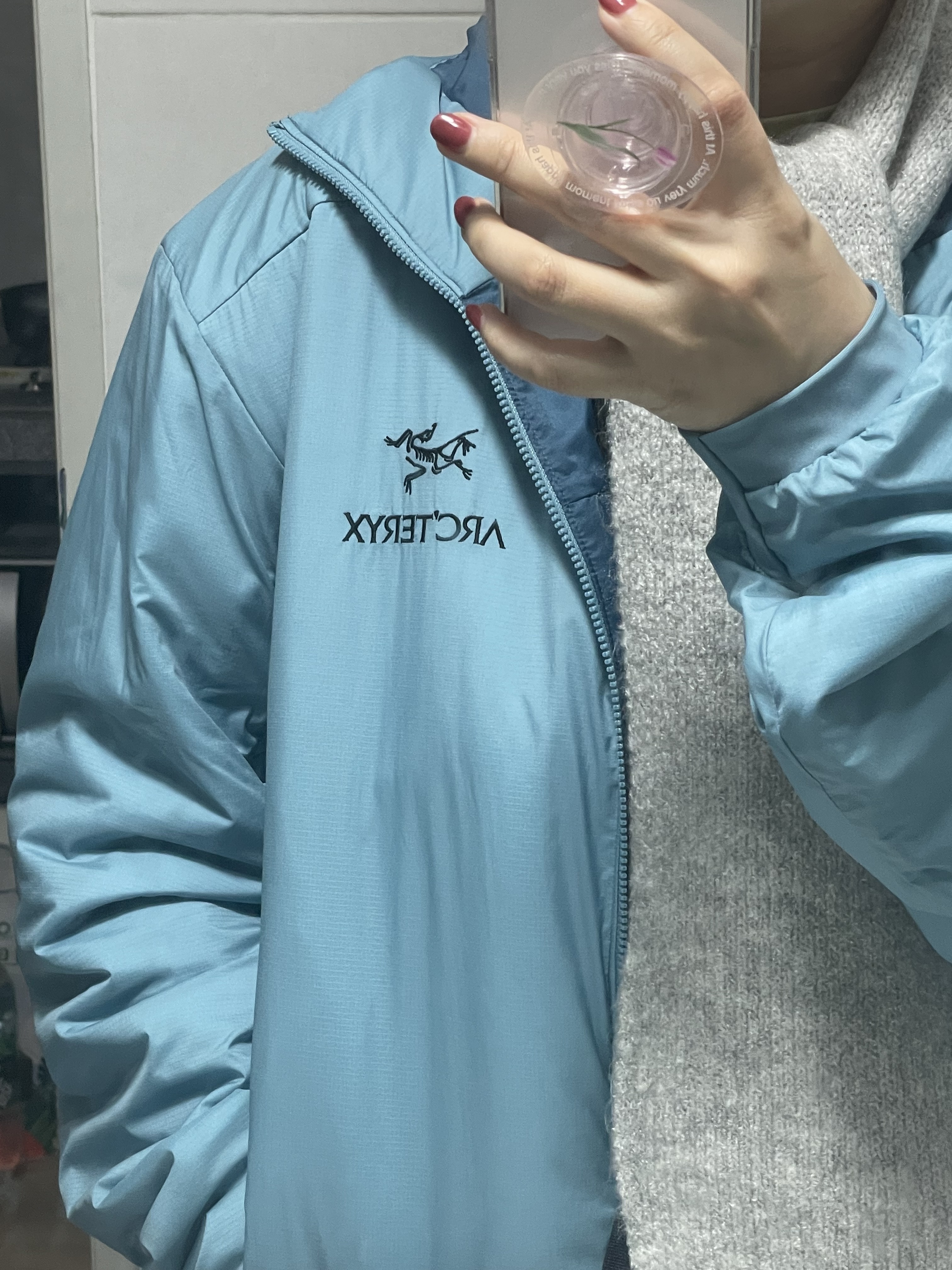 Arc'teryx Atom LT Hoody Solace 착용 스타일 - 2