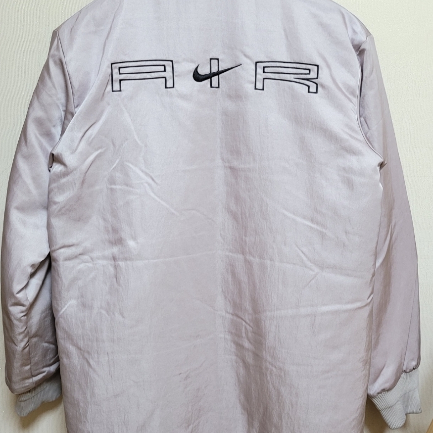 (W) Nike Therma-Fit Synthetic Fill Bomber Jacket Dark Grey - Asia 착용 스타일 - 1