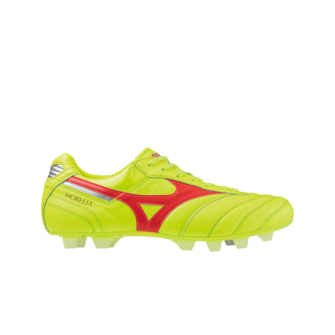 미즈노 모렐리아 II 재팬 세이프티 옐로우 페어리 코랄(Mizuno Morelia II Japan Safety Yellow Fairy Coral) - 1