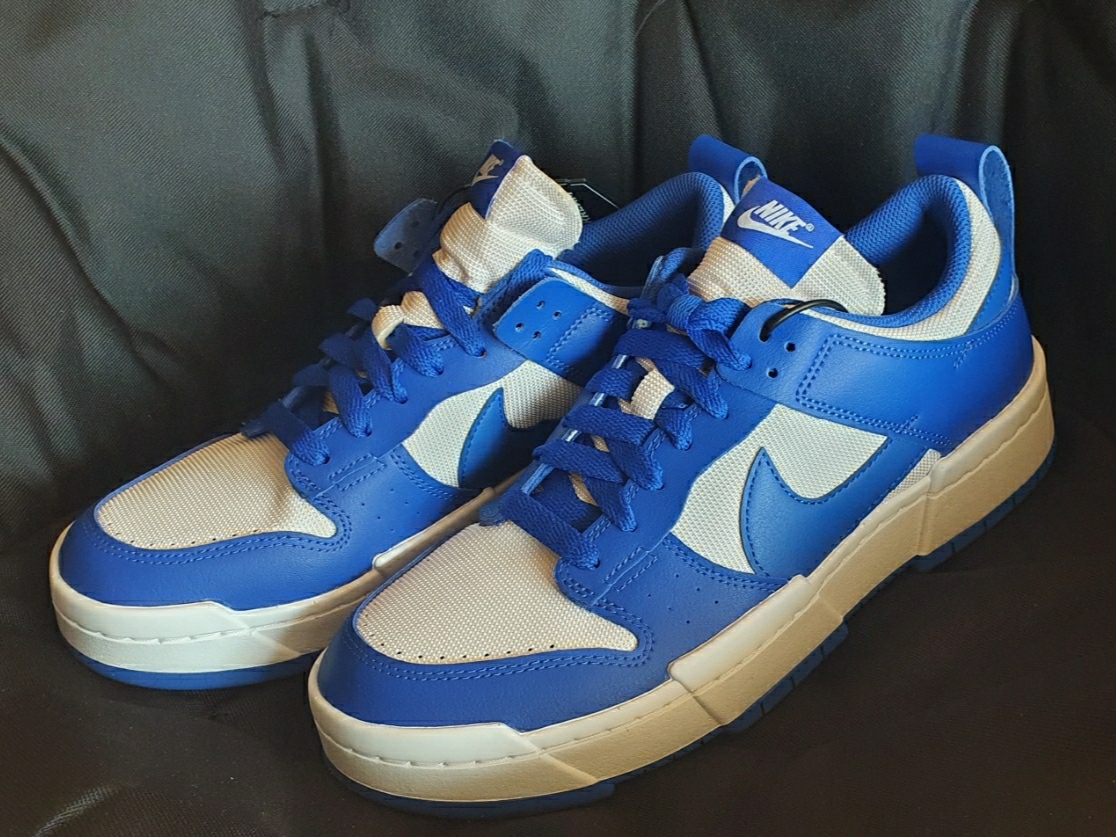 (W) Nike Dunk Low Disrupt Game Royal 착용 스타일 - 2