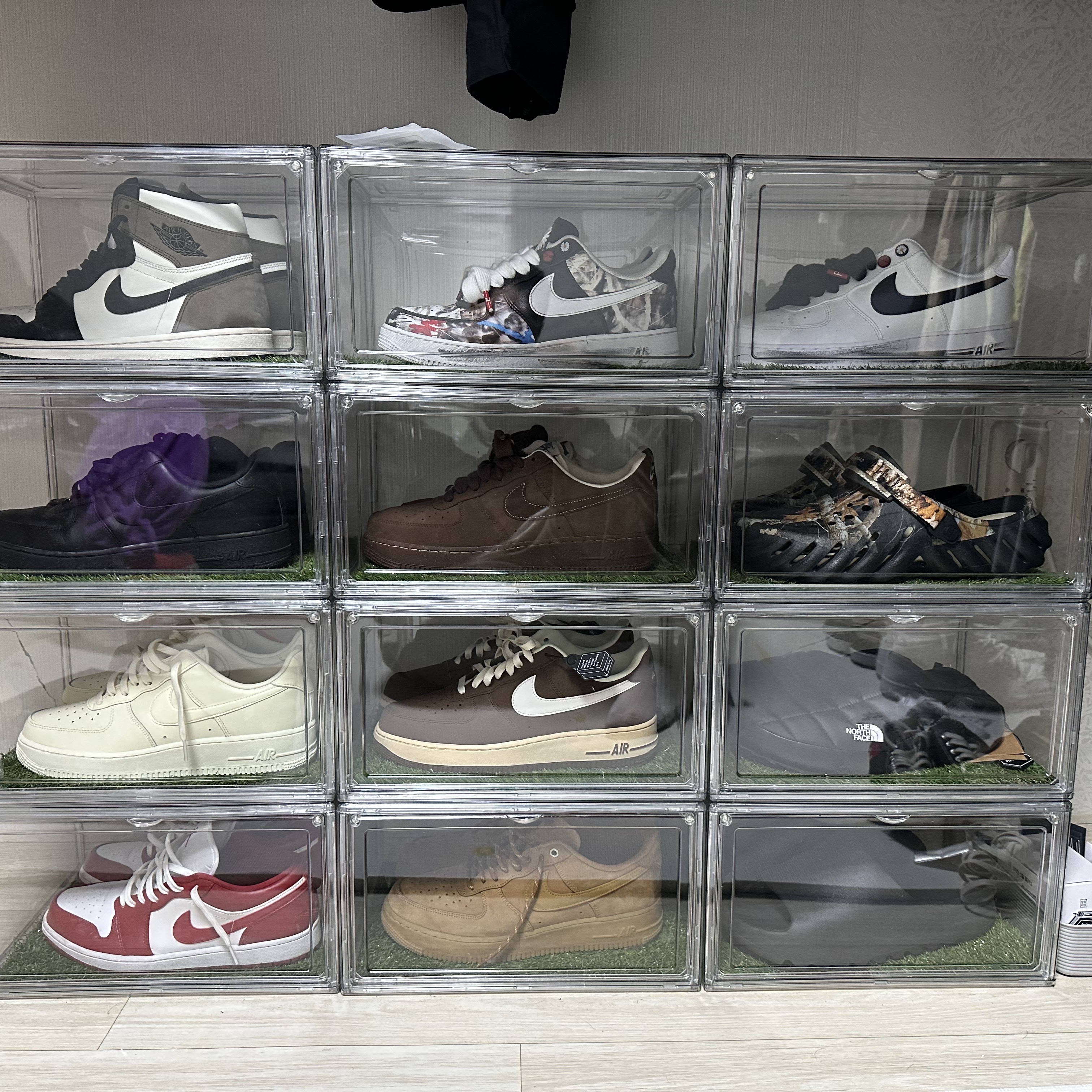 Nike Air Force 1 '07 Cacao Wow Coconut Milk, Nike Air Force 1 '07 WB Flax 착용 스타일