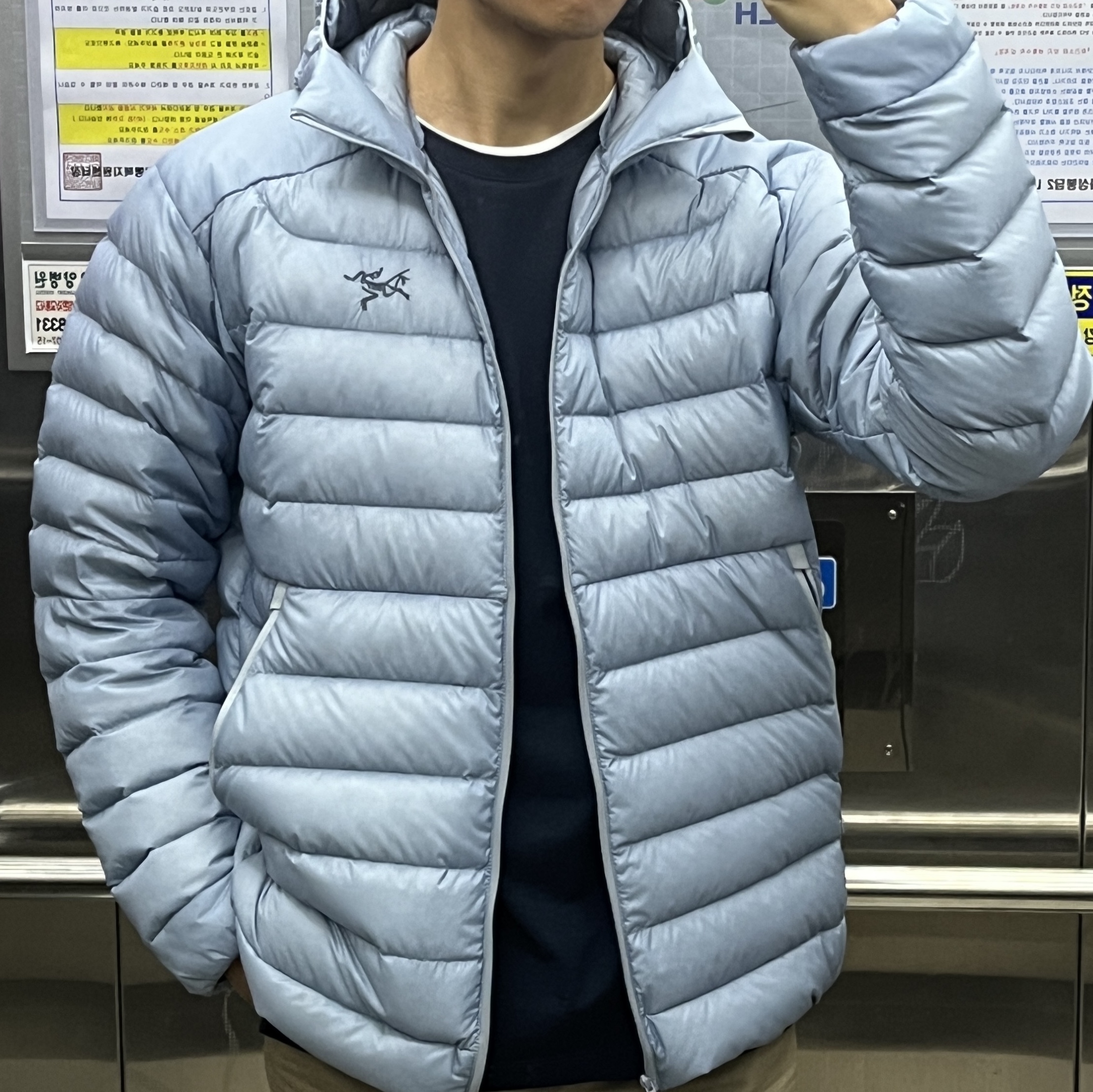 Arc'teryx Cerium Hoody Lucent 착용 스타일 - 2