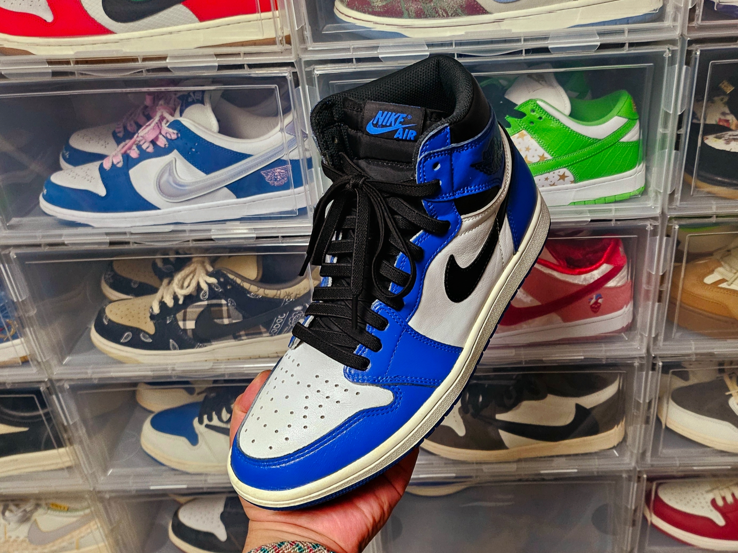 Jordan 1 Retro High Game Royal 착용 스타일 - 2
