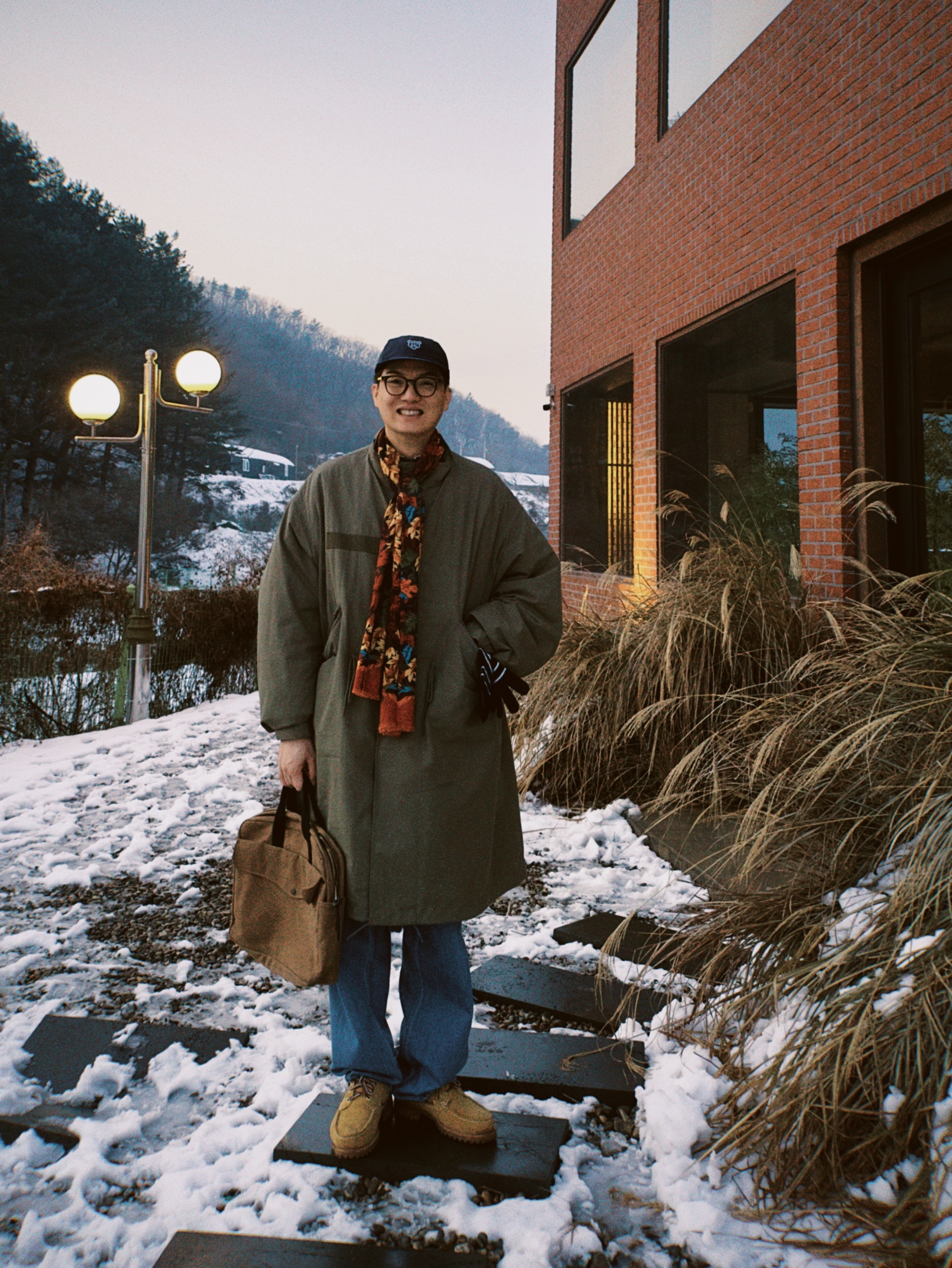 Freak's Store M-65 Mods Coat Liner Set Olive 착용 스타일 - 1