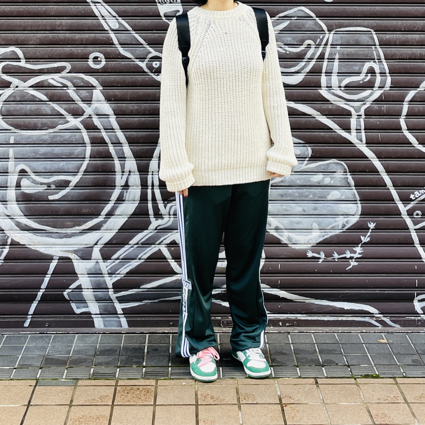 Nike Air Zoom Type Crater, (W) Nike Dunk Low Disrupt 2 Phantom University Blue 착용 스타일 - 3