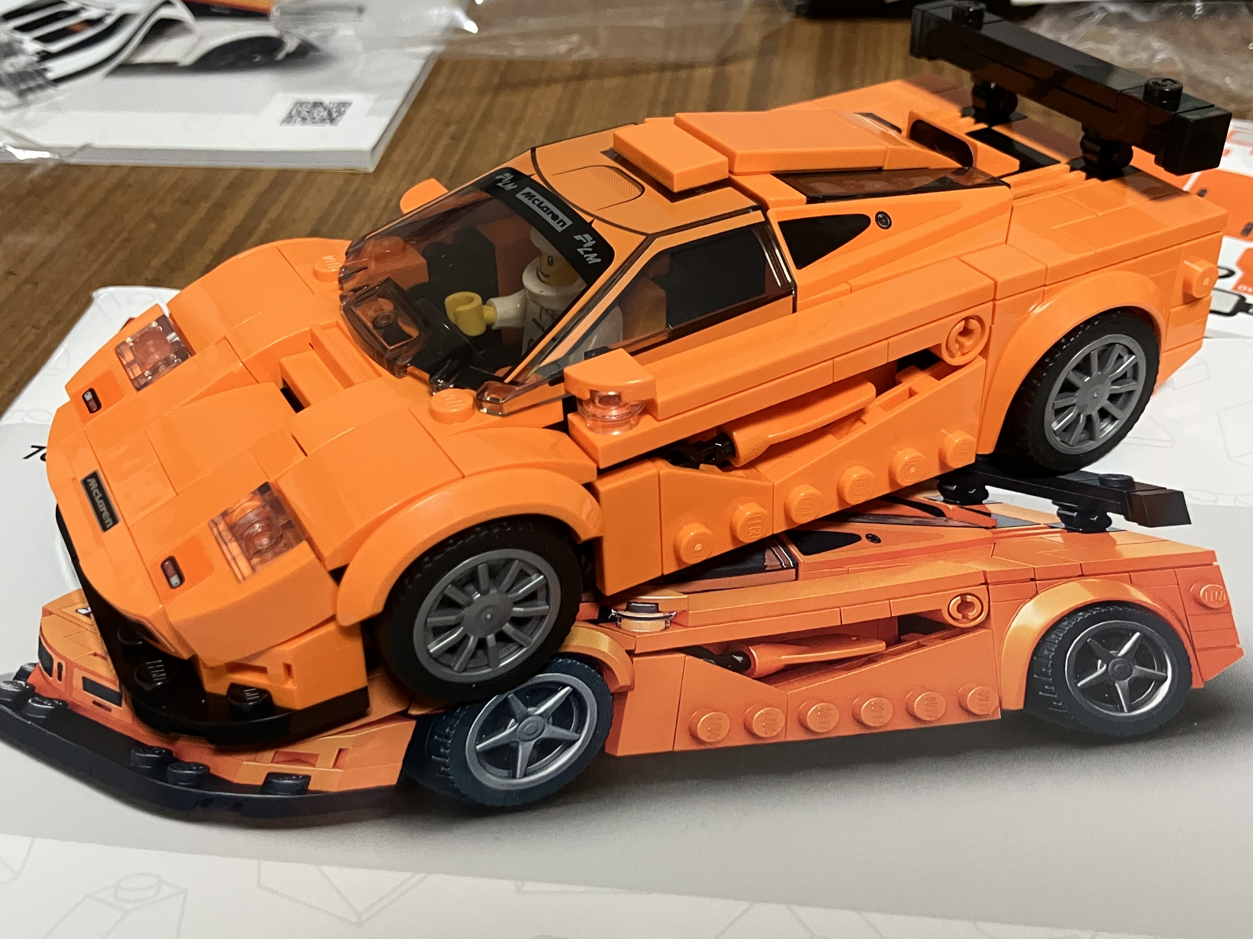 Lego McLaren Solus GT & McLaren F1 LM 착용 스타일