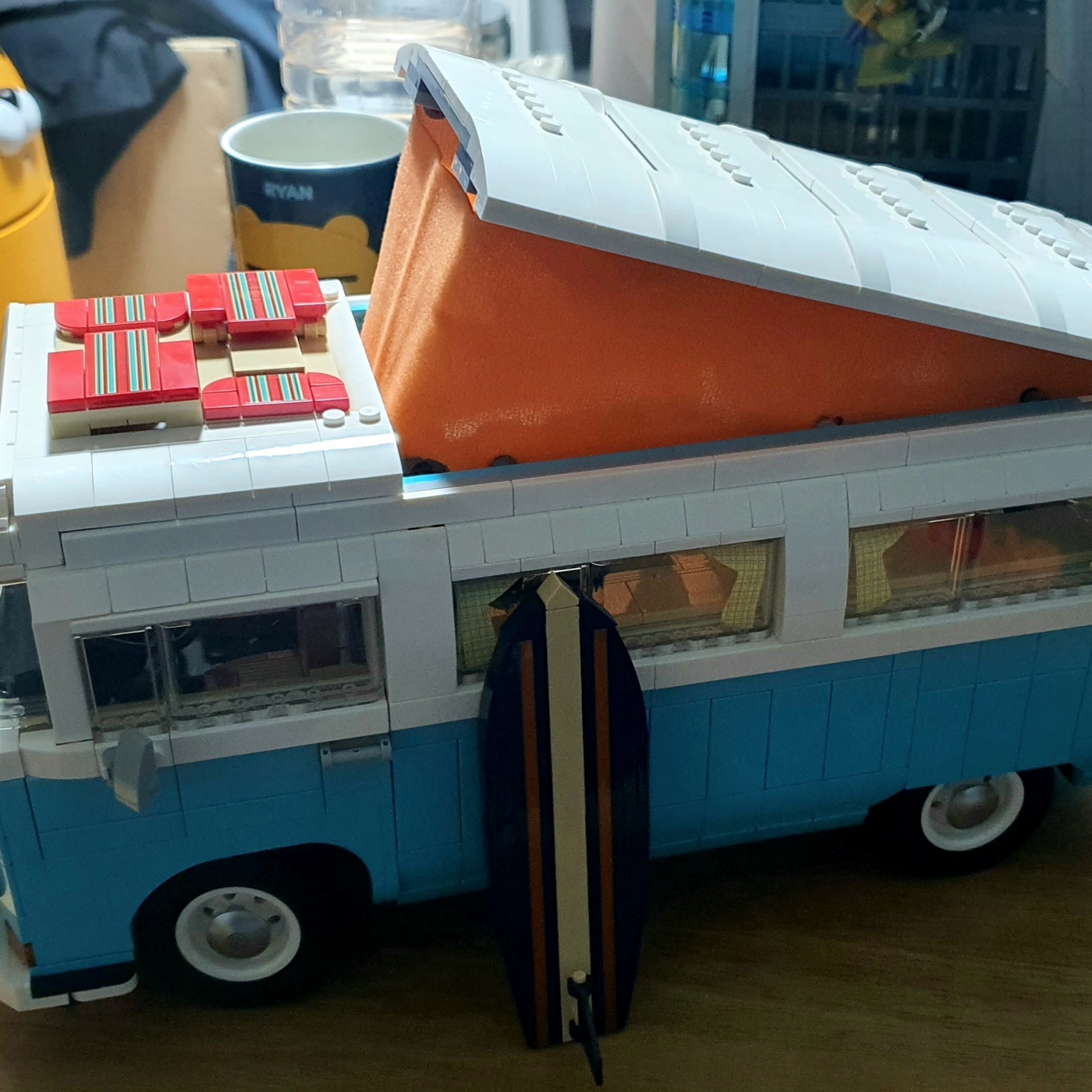 Lego Volkswagen T2 Camper Van 착용 스타일 - 1