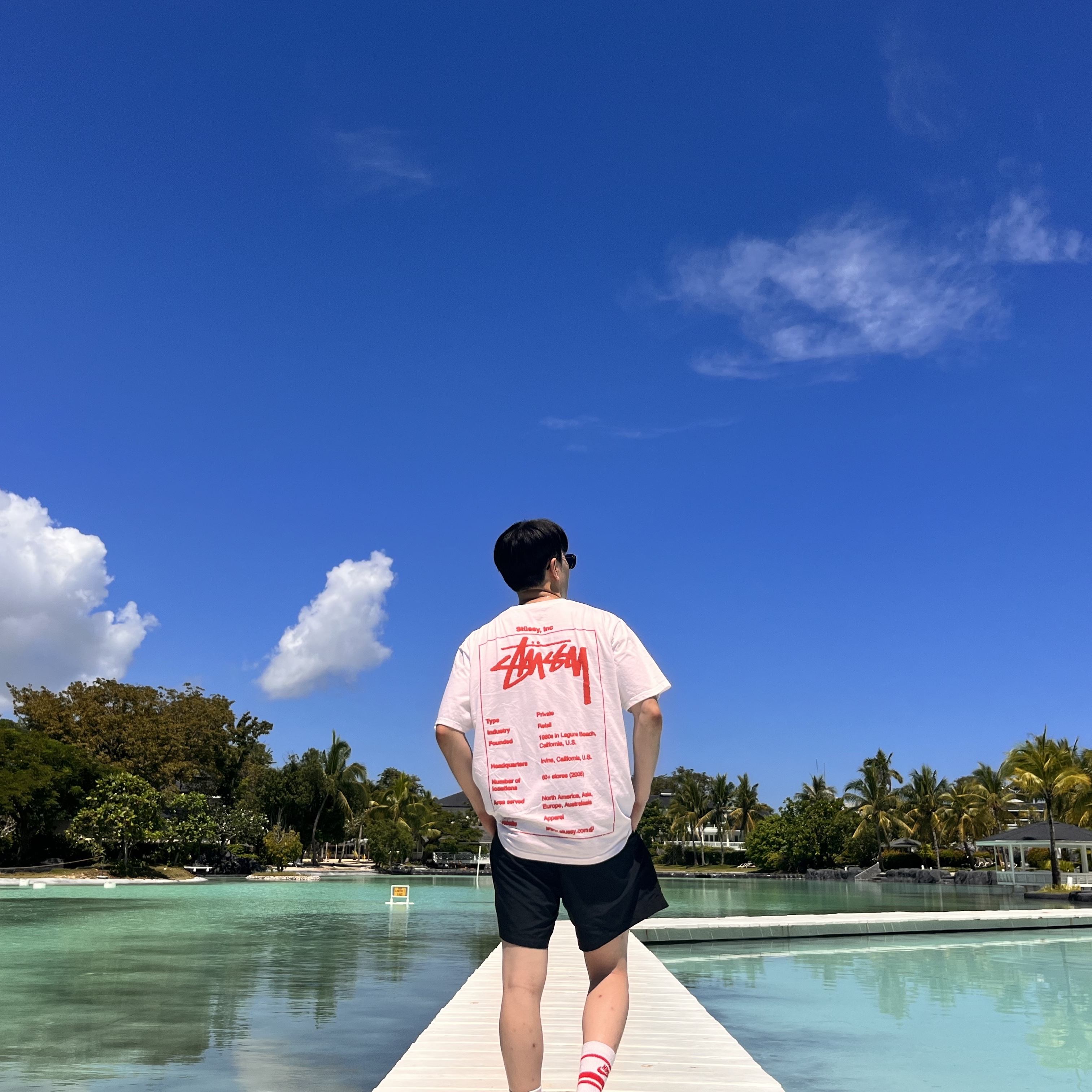 Stussy Wiki T-Shirt White 착용 스타일
