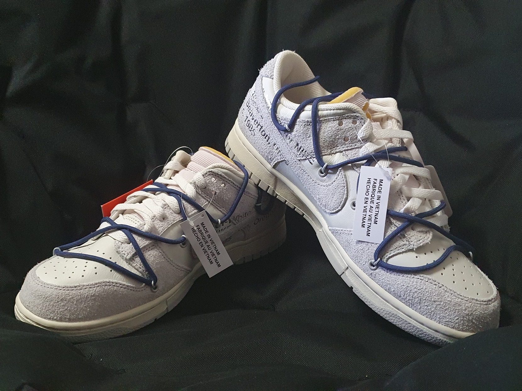 Nike x Off-White Dunk Low The 50 - Lot 18 착용 스타일 - 1