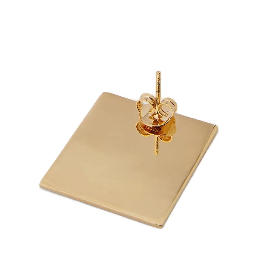 Y/Project Mini Paris Best Earrings Gold - 23SS 착용 스타일 - 2