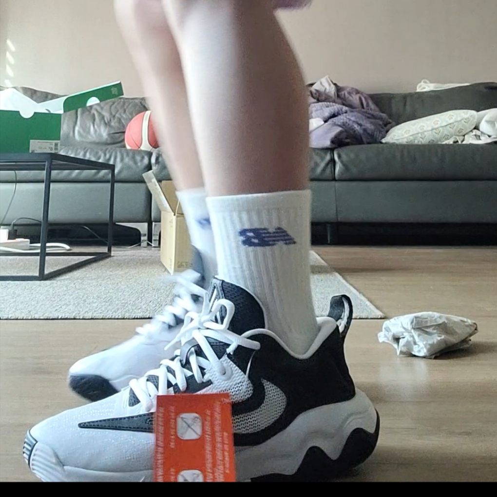 Nike Giannis Immortality 3 EP White Black 착용 스타일