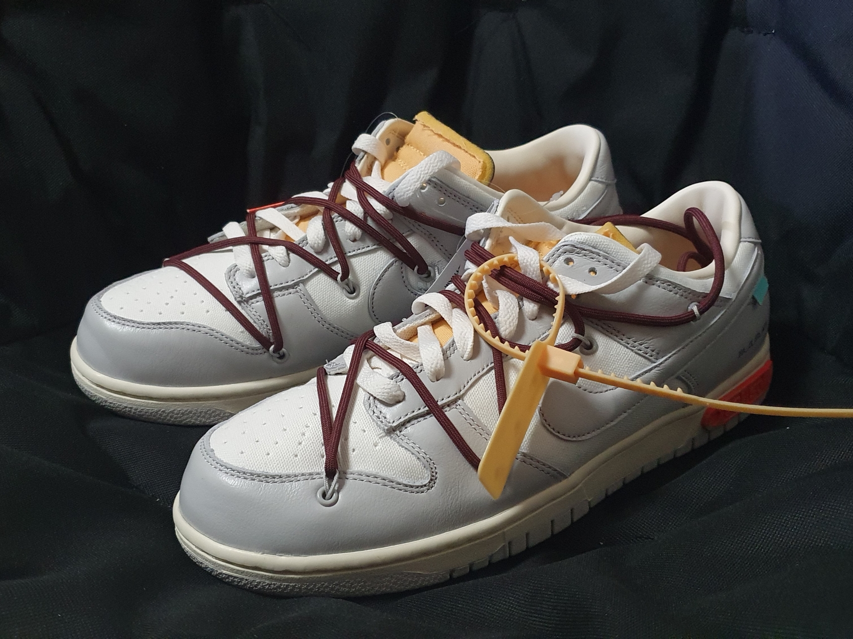 Nike x Off-White Dunk Low The 50 - Lot 46 착용 스타일 - 1