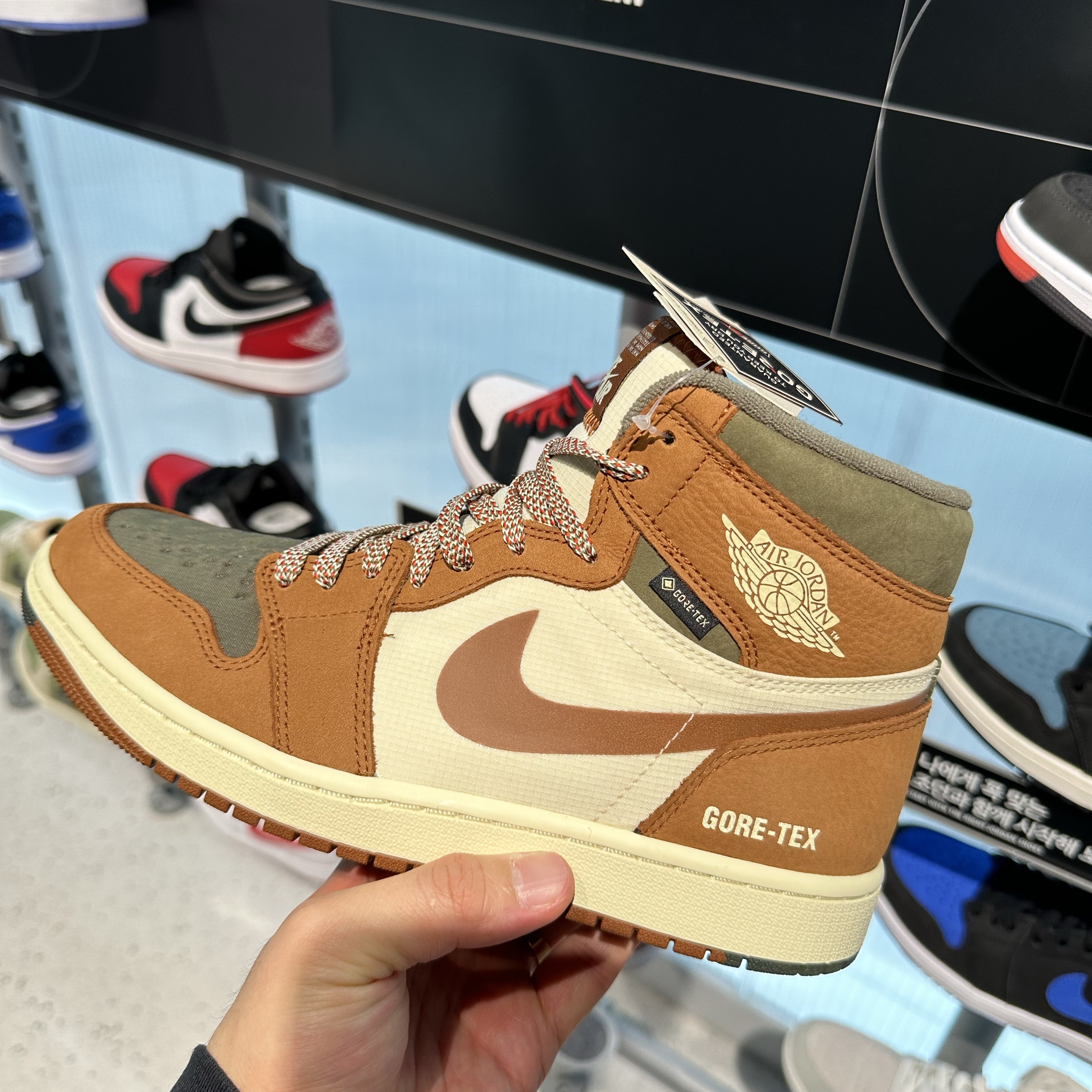 Jordan 1 Element Gore-Tex Legend Coffee 착용 스타일