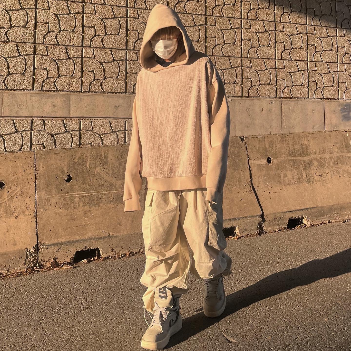 Converse x Drkshdw Turbowpn Pelican 착용 스타일 - 2