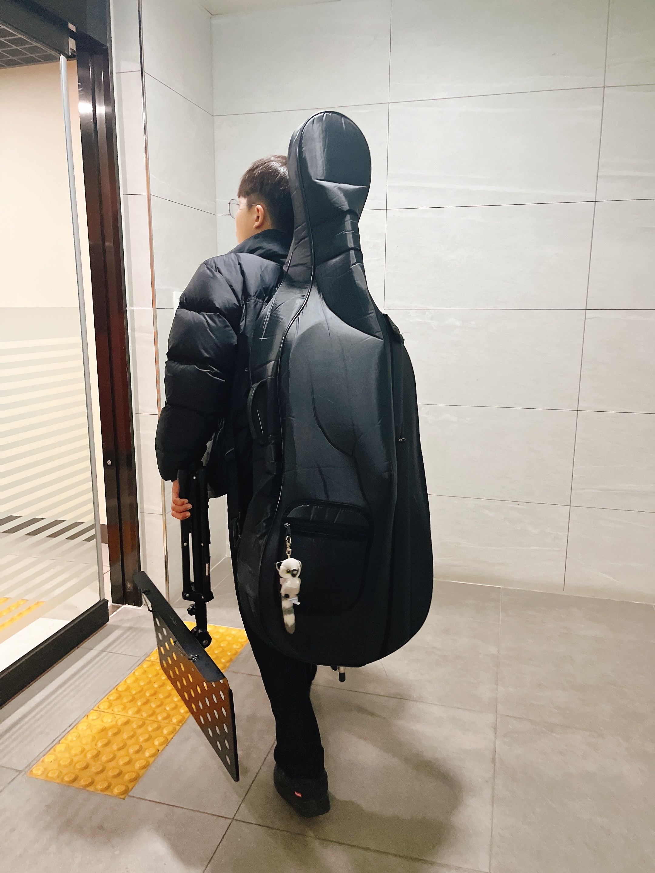 The North Face 1996 Retro Nuptse Jacket Black, Nike x Supreme Air Force 1 Low Black 착용 스타일 - 4