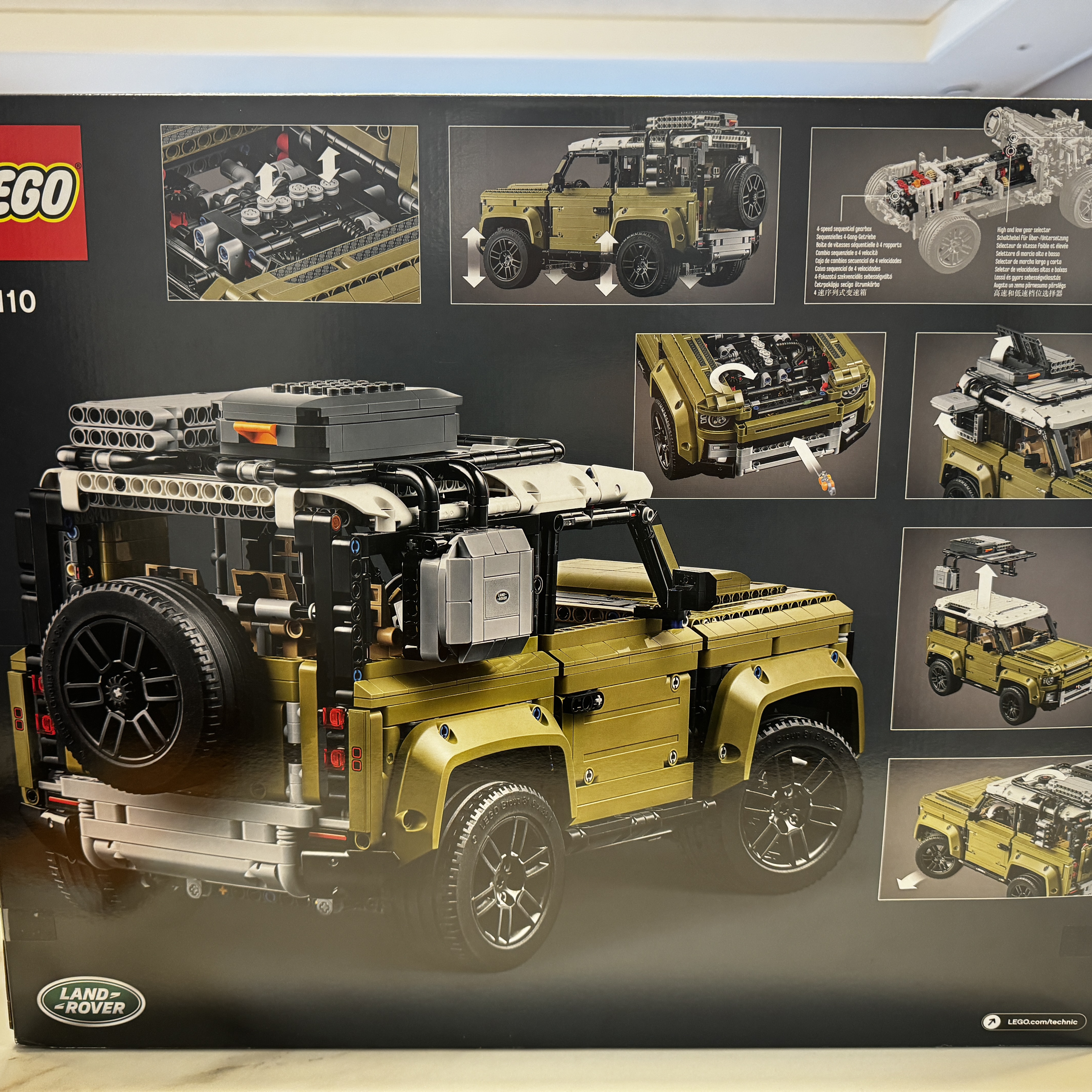 Lego Land Rover Defender 착용 스타일 - 2