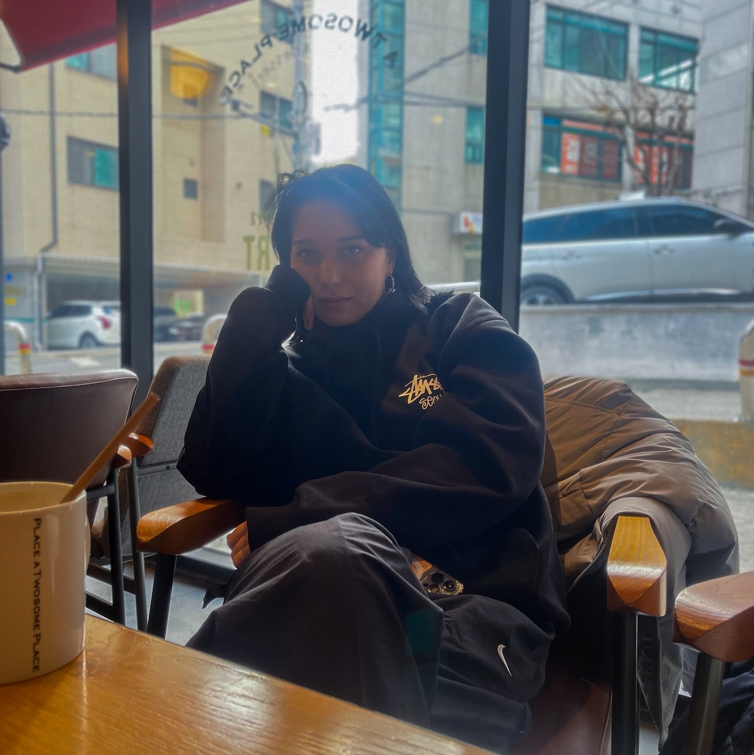Stussy Stock Seoul Hood Black 2023, Nike NRG Solo Swoosh Woven Track Pants Black White - Asia 착용 스타일