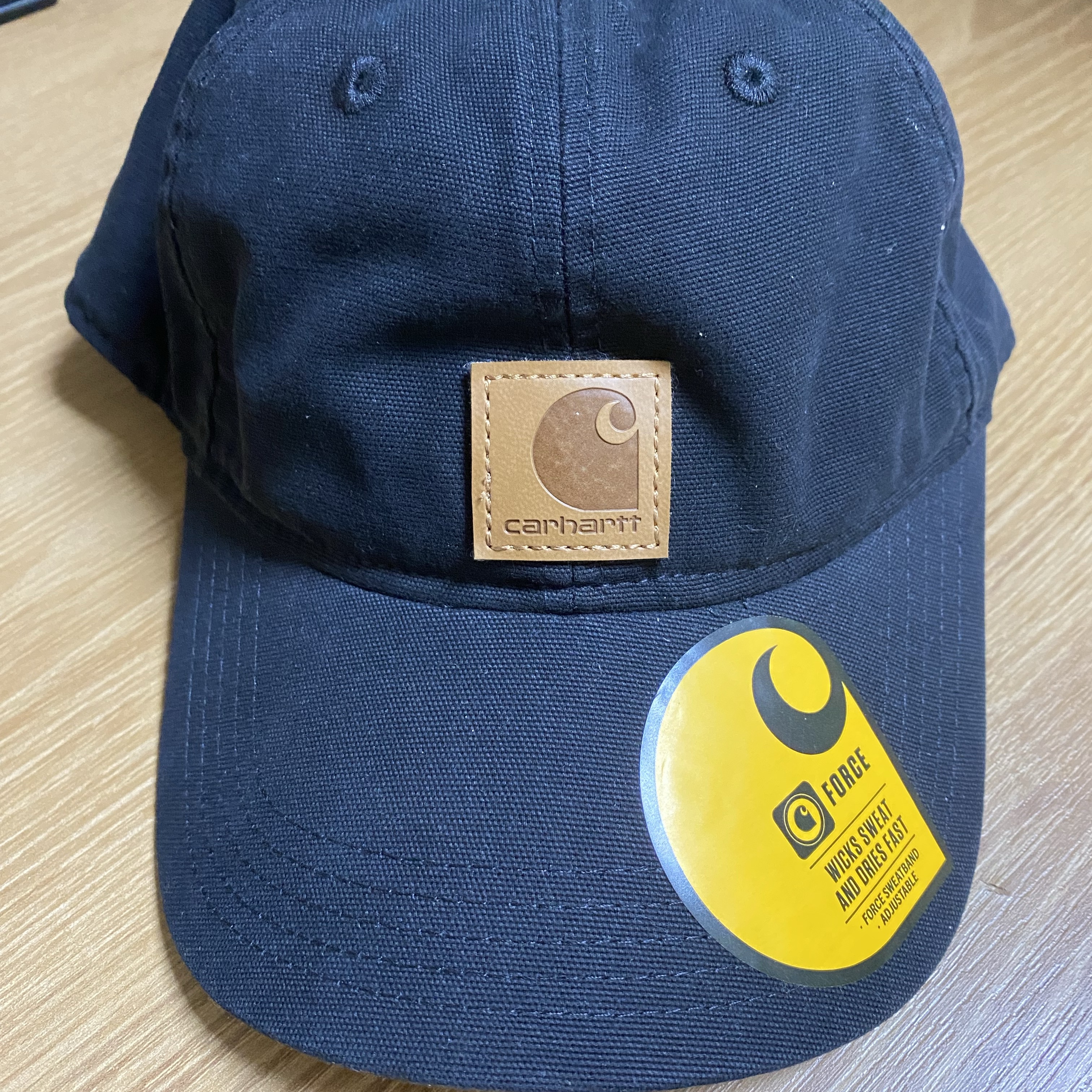 Carhartt Canvas Cap Black 착용 스타일