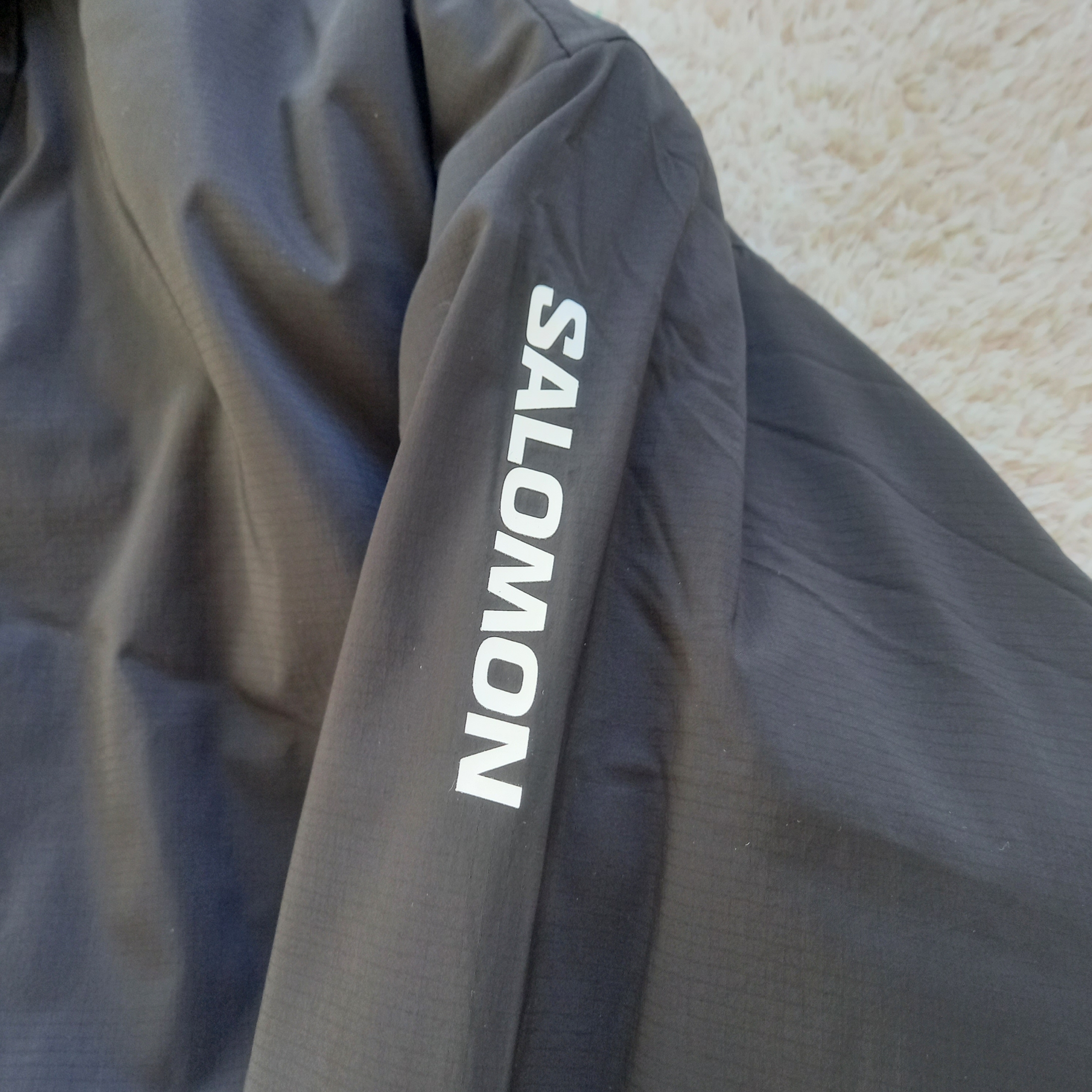 Salomon Modisay Jacket Black 착용 스타일 - 3