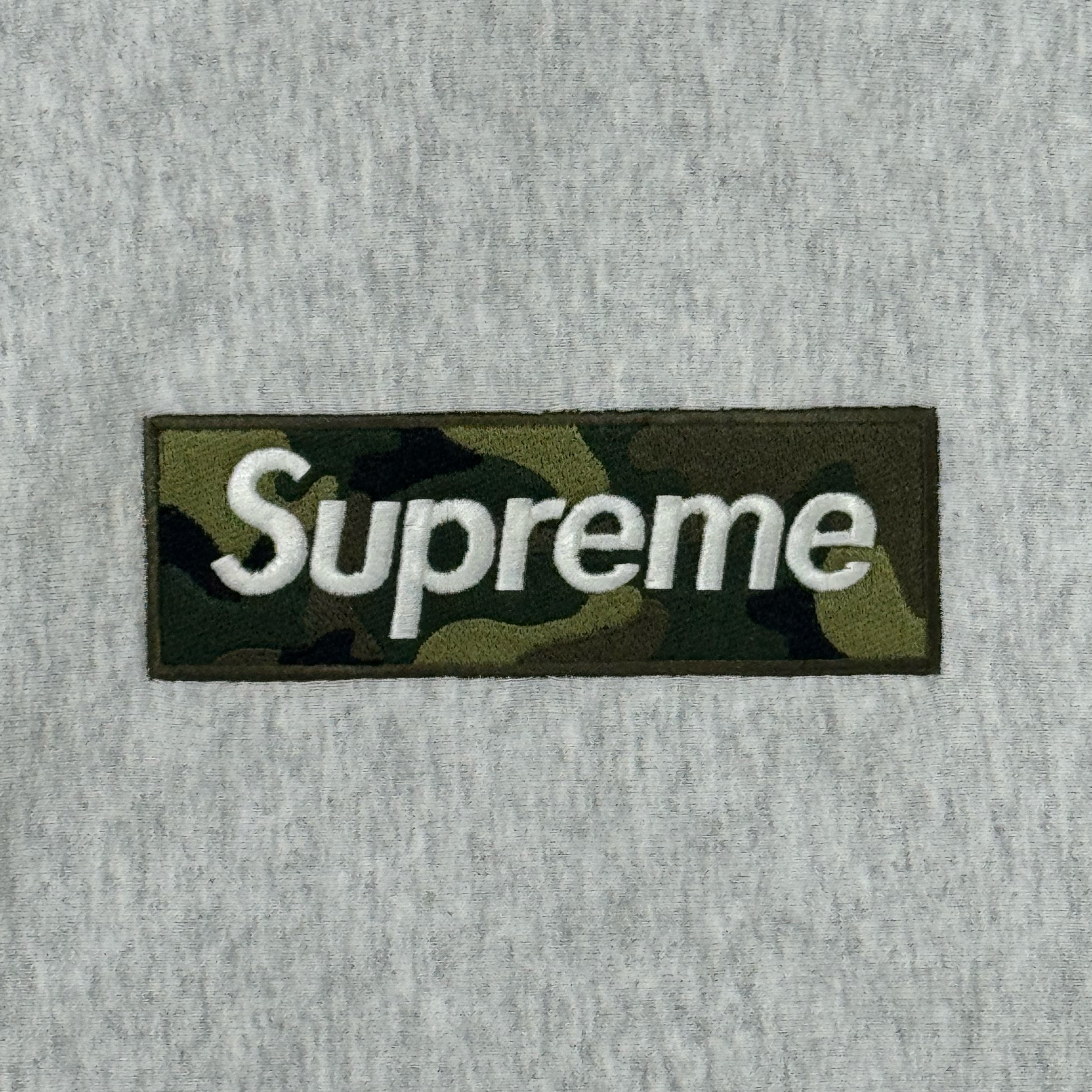 Supreme Box Logo Hooded Sweatshirt Ash Grey - 23FW 착용 스타일