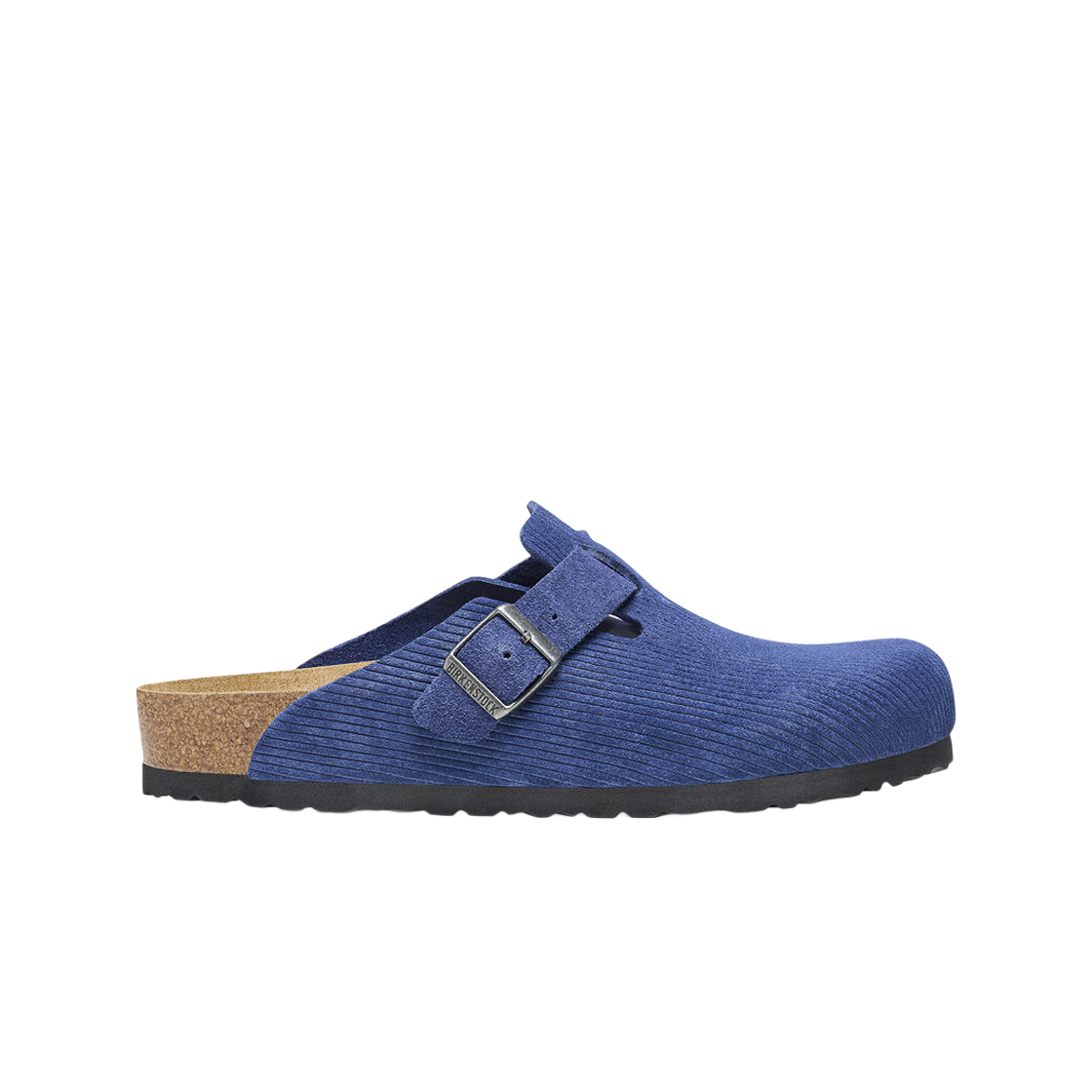 1026203 Birkenstock Boston Suede Embossed Indigo Blue - Regular