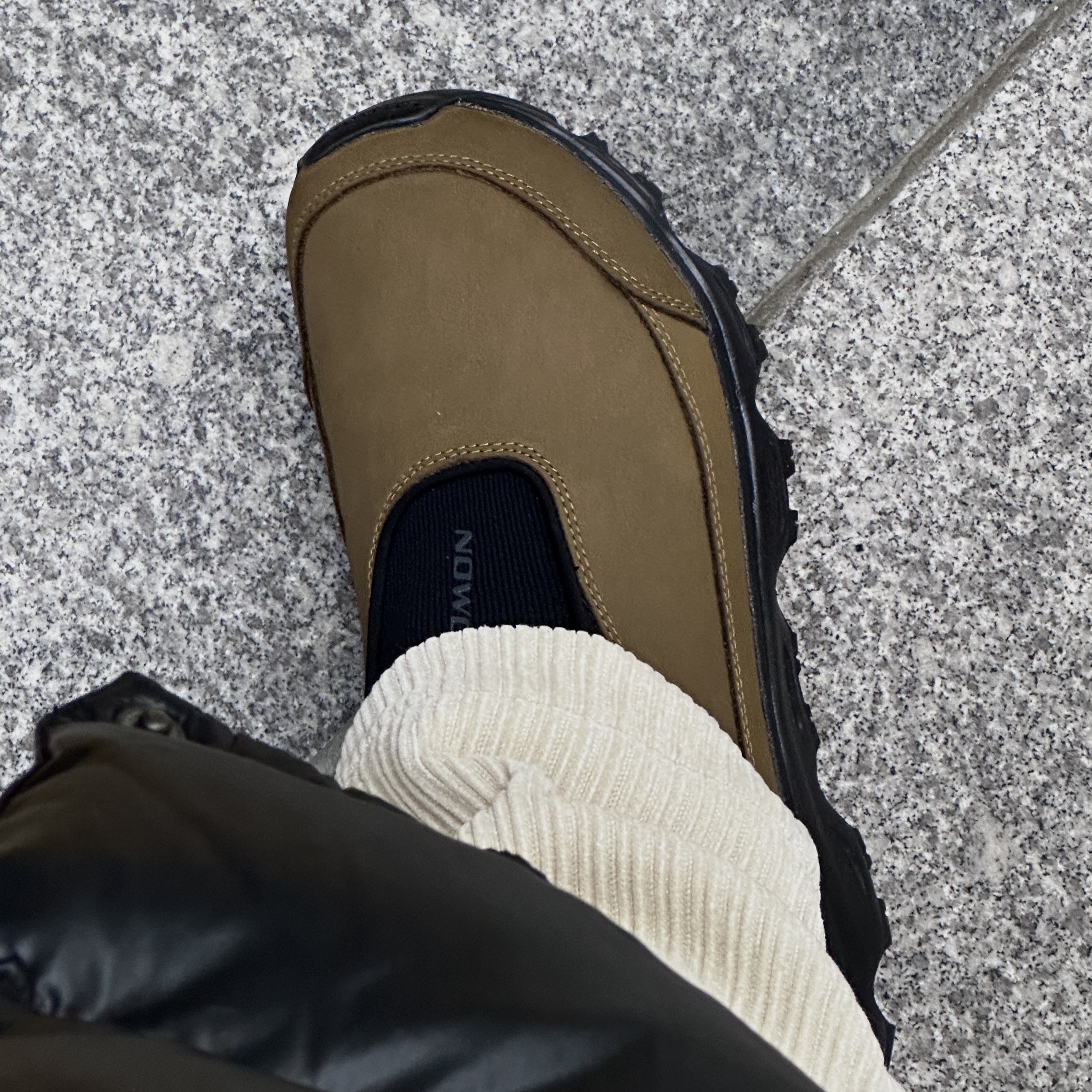 Salomon RX Snow Moc 2 ADV Kangaroo 착용 스타일