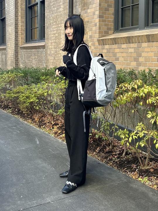 Arc'teryx x Beams Mantis 26 Backpack Tranquil 착용 스타일 - 1