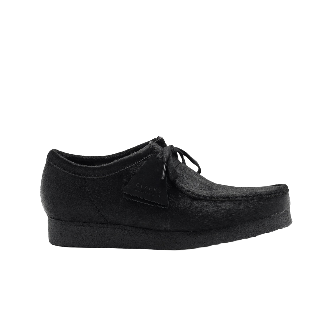 클락스 왈라비 블랙 헤어 온(Clarks Wallabee Black Hair On)