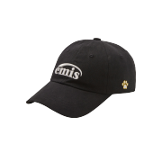 Emis Foot Print Ball Cap Black