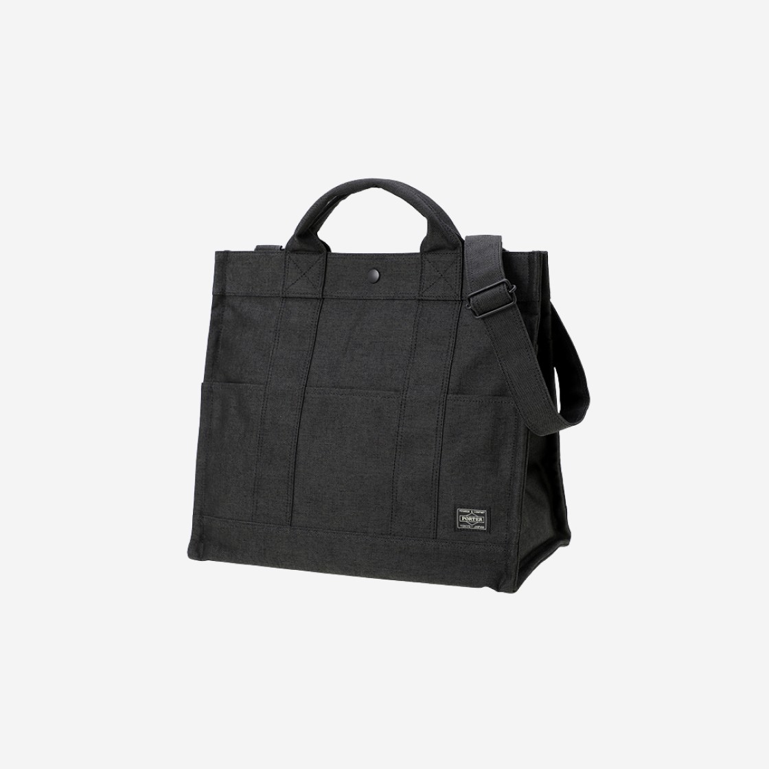 Porter Smoky 2Way Tote Bag Black 상세 이미지 1