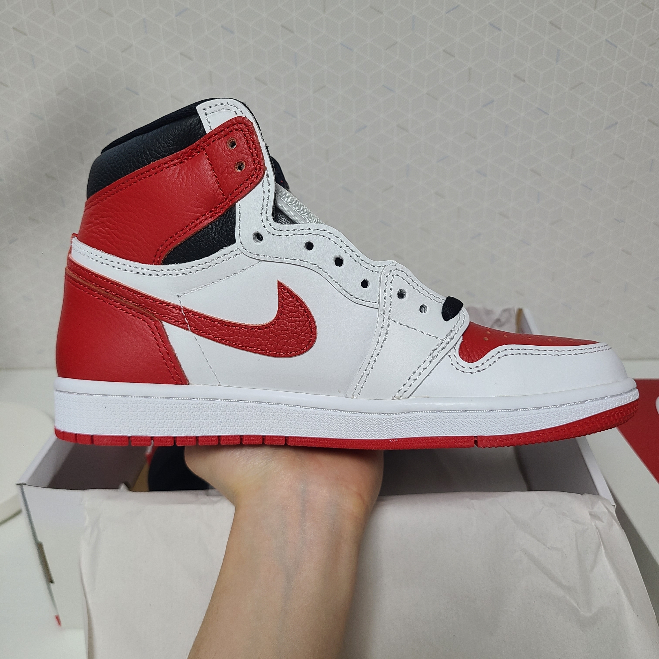 Jordan 1 Retro High OG Heritage 착용 스타일 - 5